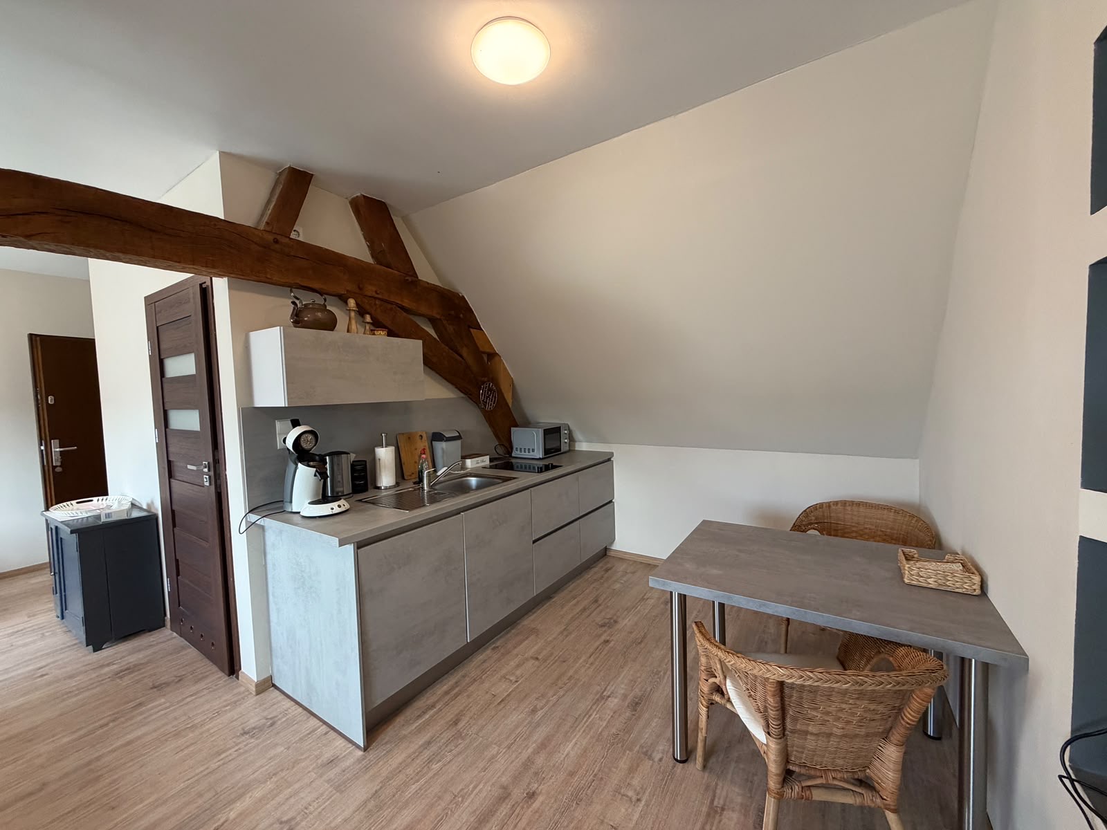 Ansicht Küche DG Ferienwohnung