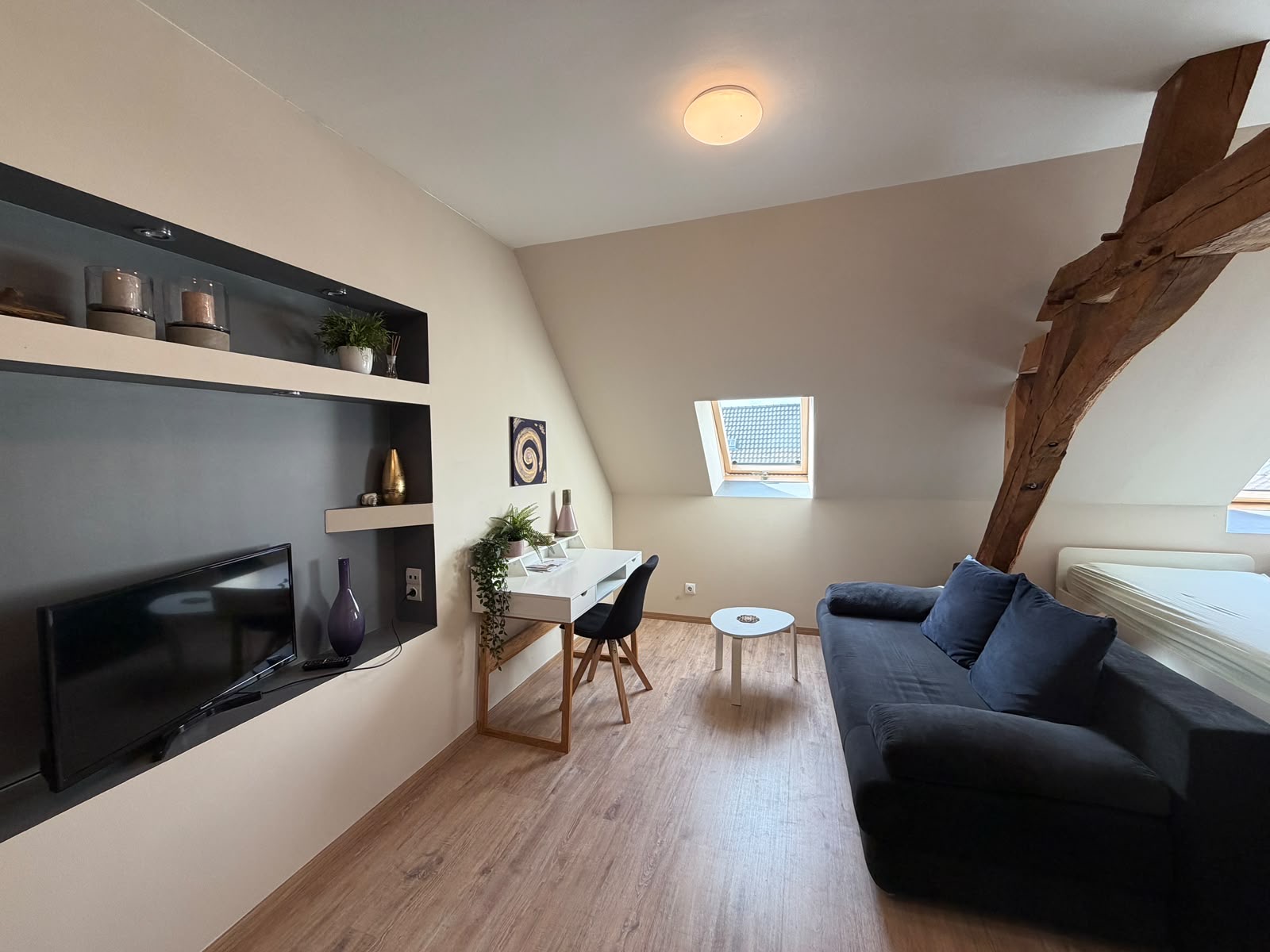 Arbeitsbereich Dachgeschosswohnung